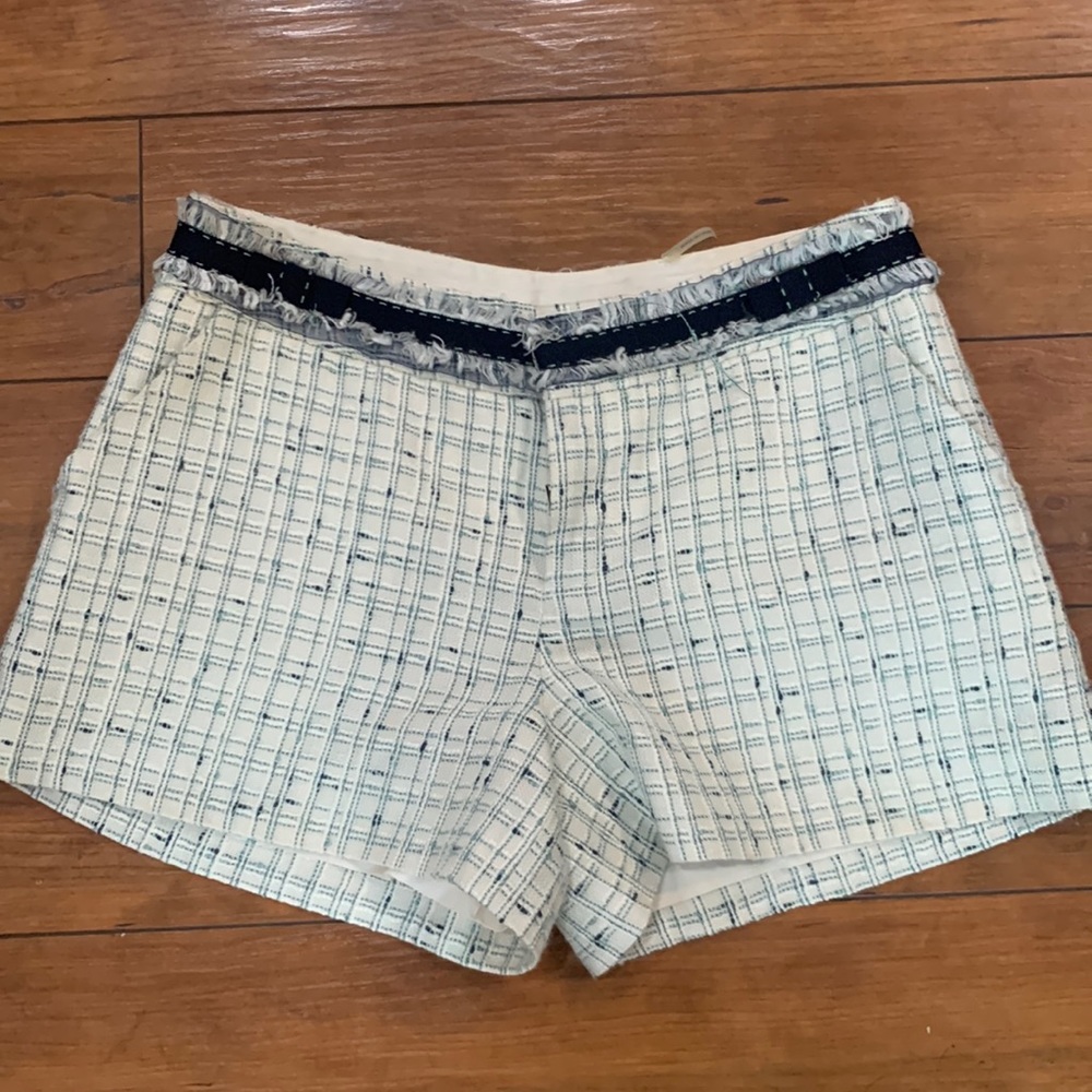 rebecca taylor tweed shorts. Size 4.